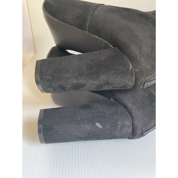 Steve Madden Women's Over the Knee Thigh High Boots Almond Toe Mid Heels 7.5 - Picture 9 of 11